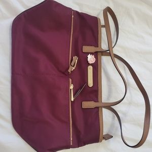 Michael Kors burgandy bag